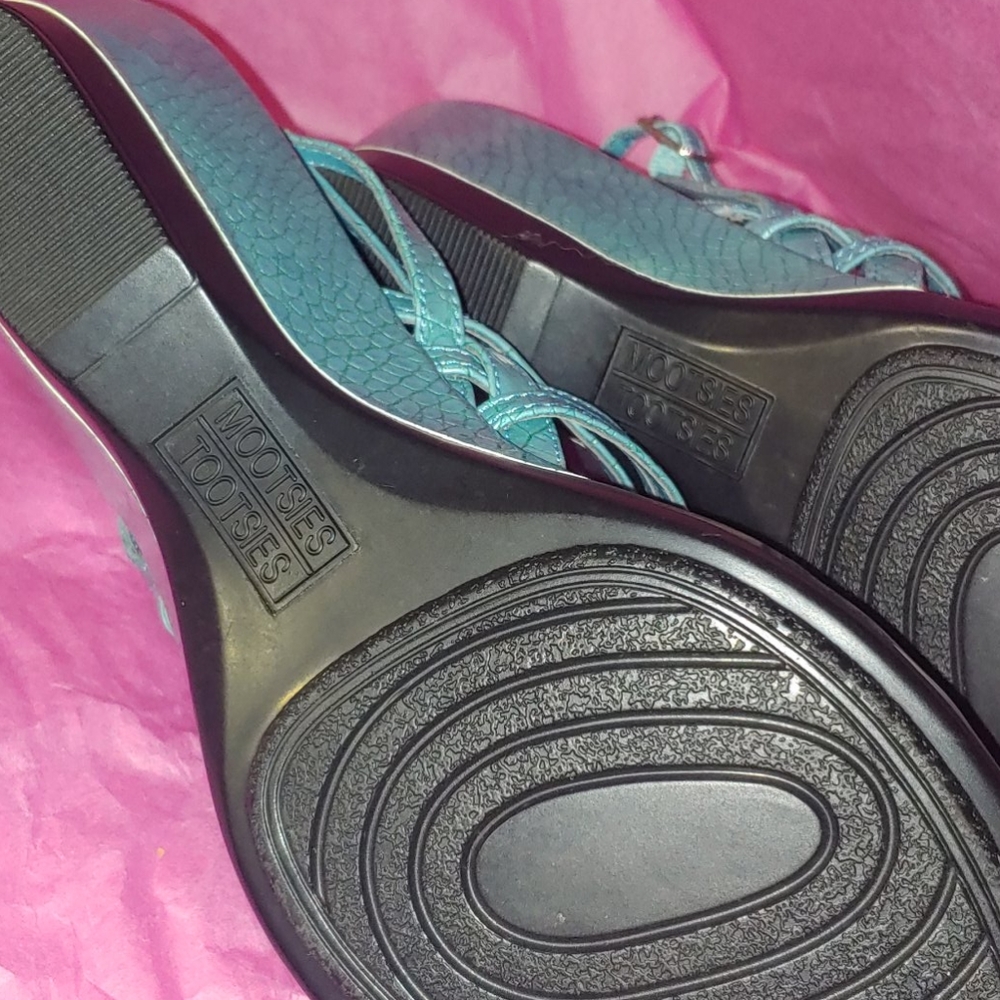 Mootsie Tooties blue Sandals - Picture 8 of 9
